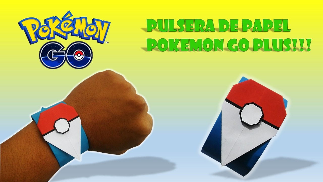 Pokemon Go Plus Diy
 POKEMON GO PLUS Origami PULSERA POKEMON GO PLUS DIY