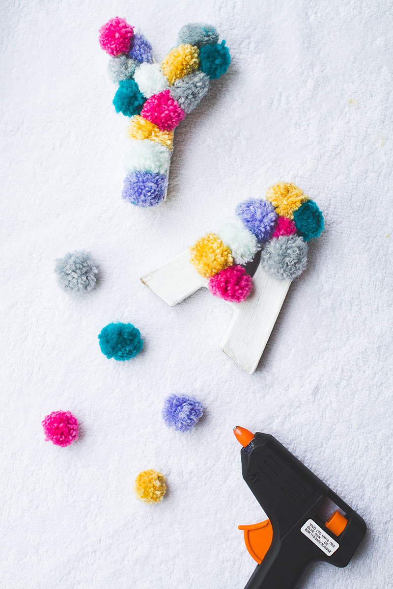 Pompoms Diy
 10 Fun Pom Pom DIYS The Crafted Life