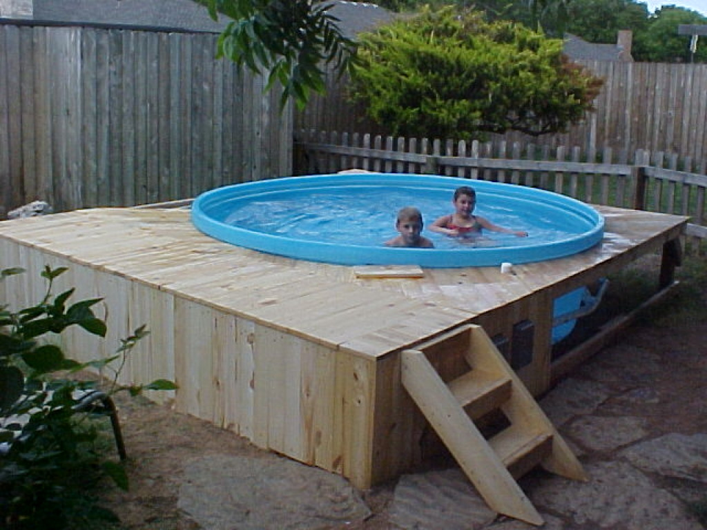 Pool Diy
 Small freestanding tub diy hot tub pool diy garden hot