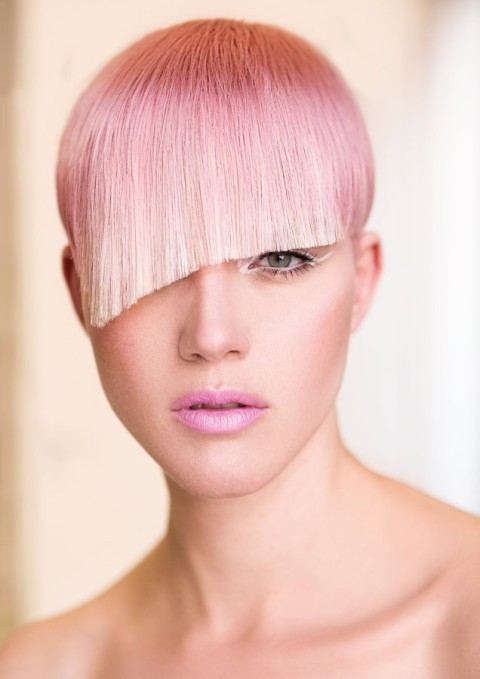 Popper Haarschnitt
 Trend Pink und Popper Das sind Frisurentrends für