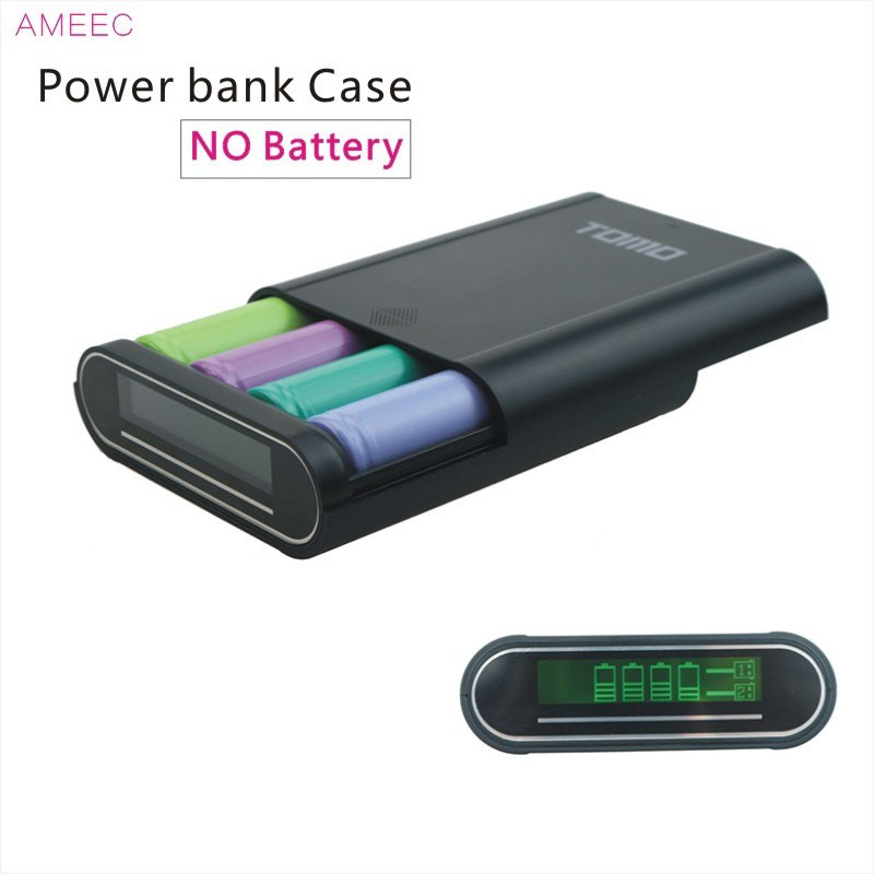 Powerbank Diy
 New DIY tomo powerbank case battery charger Led