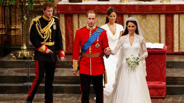 Prinz William Hochzeit
 Kate Middleton und Prinz William Schwester Pippa packt