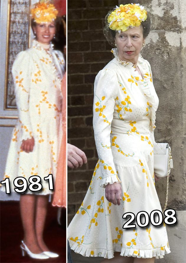 Prinzessin Diana Hochzeit
 Prinzessin Anne Sie ist ein Fashion Sparfuchs