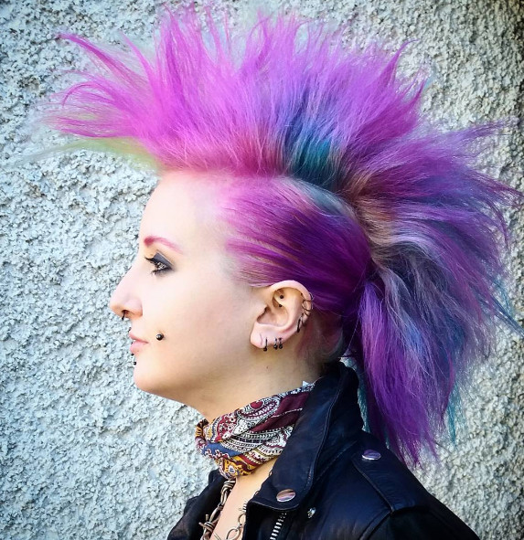 Punk Frisuren
 Punk frisuren frau lange haare selber machen