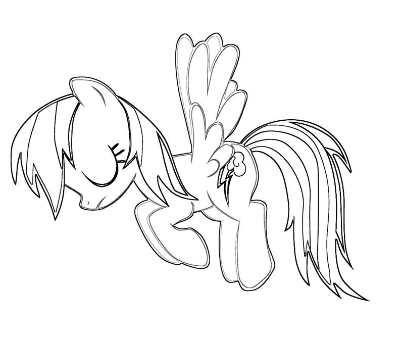 Rainbow Dash Ausmalbilder
 Rainbow Dash Coloring Pages Best Coloring Pages For Kids