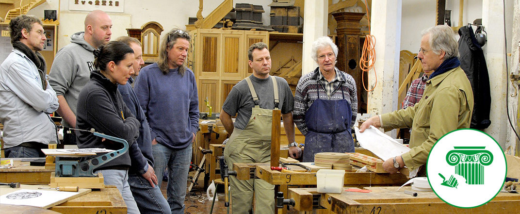 Restaurator Im Handwerk
 Weiterbildung in der Akademie des Handwerks Schloss