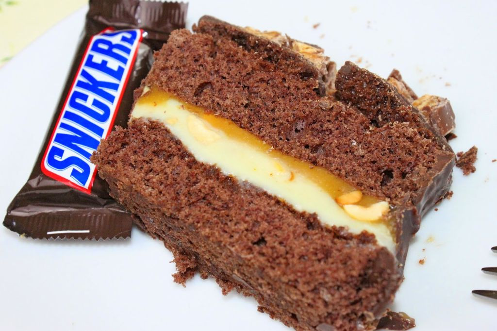 Rezept Geburtstagskuchen
 Snickers Kuchen selber machen