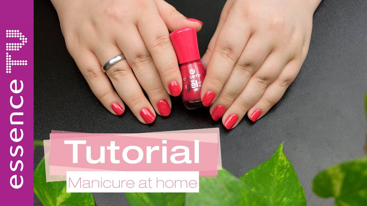 Richtige Maniküre
 maniküre zu hause selber machen richtige nagelform und