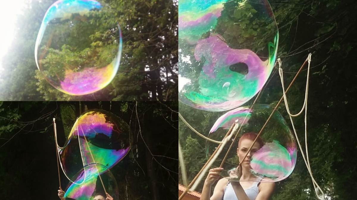 Riesenseifenblasen Diy
 Riesenseifenblasen DIY – Fadenvogel