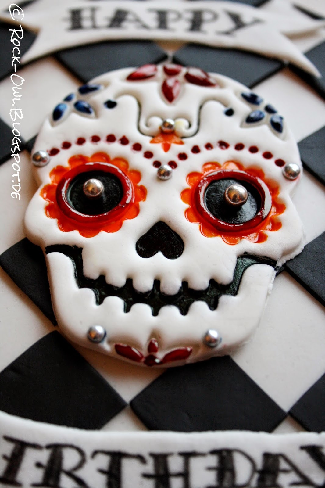 Rockige Geburtstagsbilder
 Rock and Owl Blog Rocka Birthday Die Sugarskull