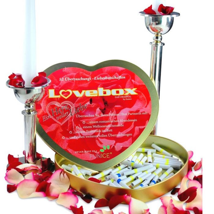 Romantische Geschenke Für Verliebte
 Überraschungs Lovebox für Verliebte romantische Herzdose