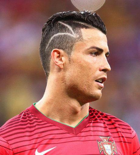 Ronaldo Frisuren
 Blitz im Haar Das bedeutet Christiano Ronaldos neue
