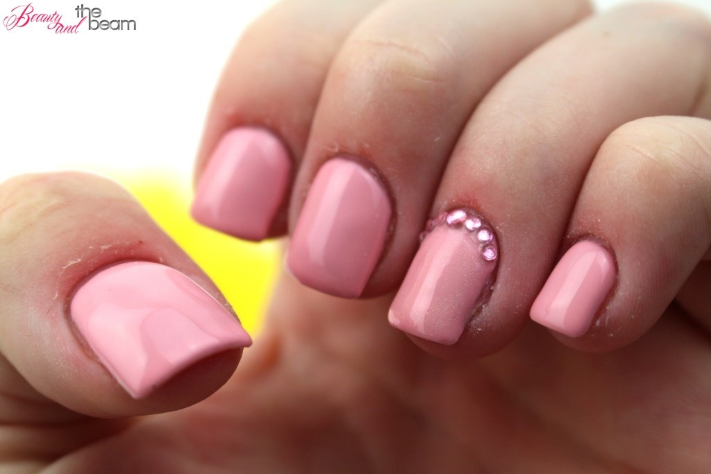 Rosa Nageldesign
 Pink Fullcover Nails [Nageldesign]