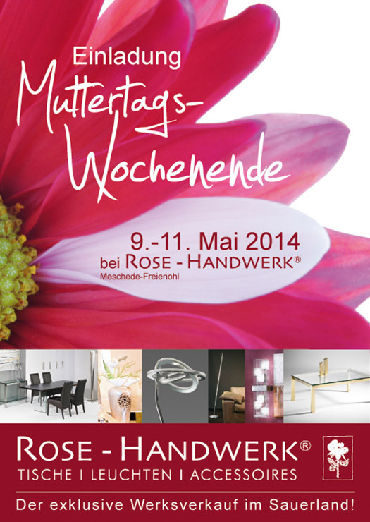 Rose Handwerk
 ROSE HANDWERK exclusive Wohnaccessoires