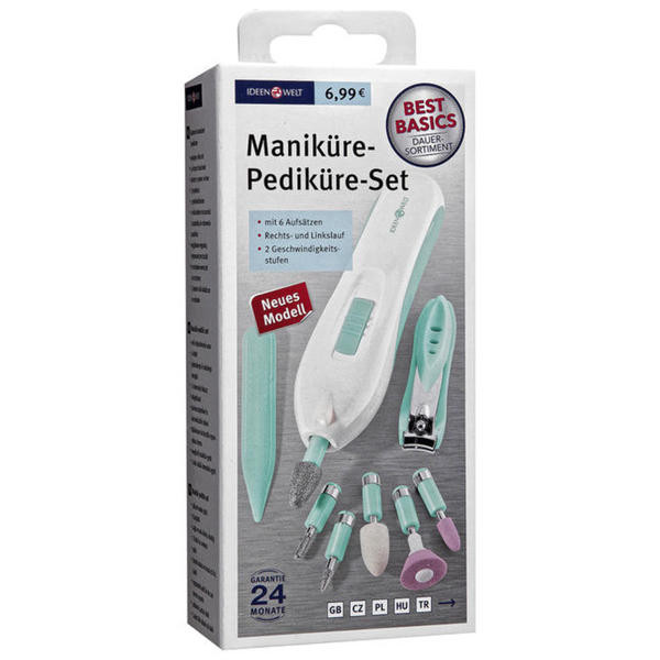 Rossmann Maniküre Pediküre Set
 Rossmann Ideenwelt Maniküre Pediküre Set von Rossmann für