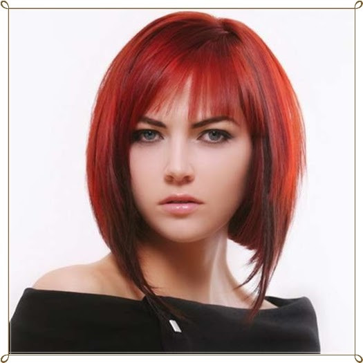 Rote Haare Frisuren
 Mode Germany Glamouröse Rote Haare Frisuren