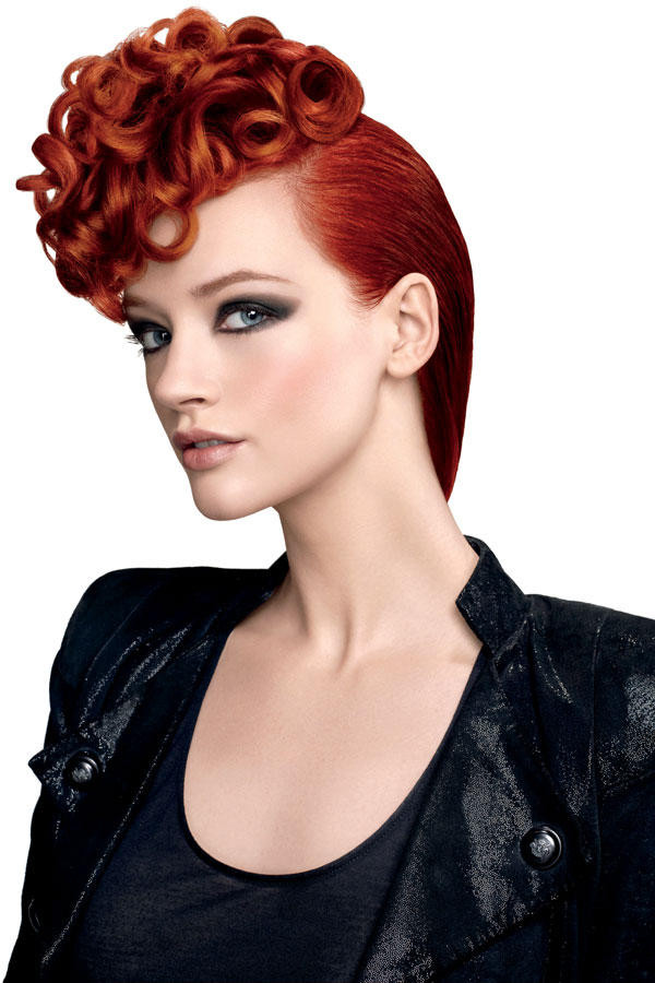 Rote Haare Frisuren
 Haarfarben Trends F S 2013 Rote Haare