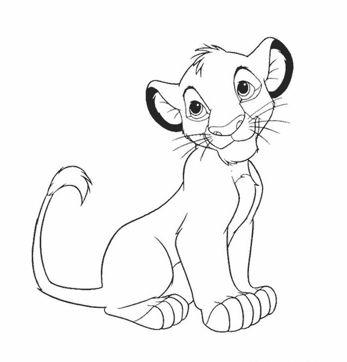 Safiras Ausmalbilder
 19 dessins de coloriage Le Roi Lion Simba à imprimer