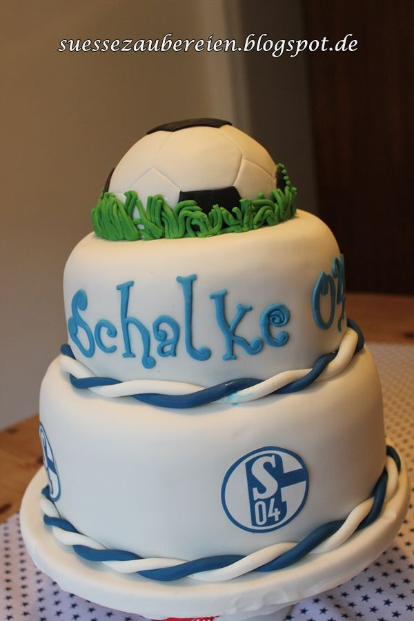 Schalke Geburtstagstorte
 Schalke Torte Schalke 04 Pinterest