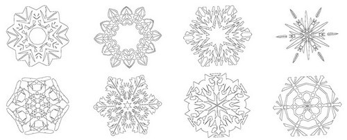 Schneekristalle Malvorlagen
 Malvorlagen Schneeflocken Weihnachten