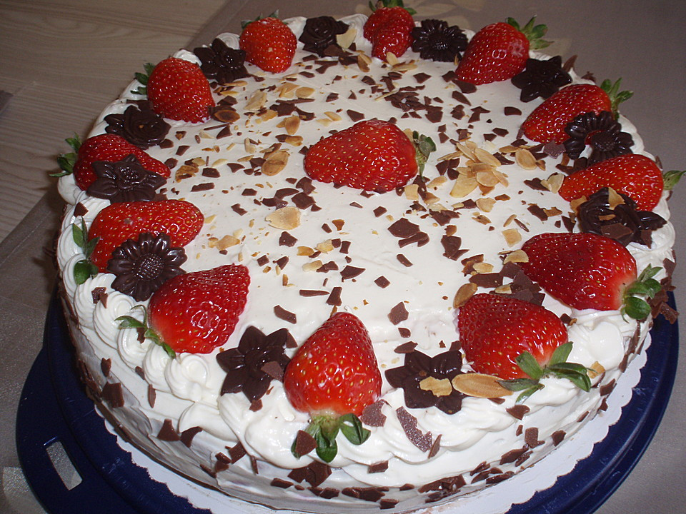Schnelle Geburtstagstorte
 Schnelle Erdbeer Mascarpone Torte von S Fletcher