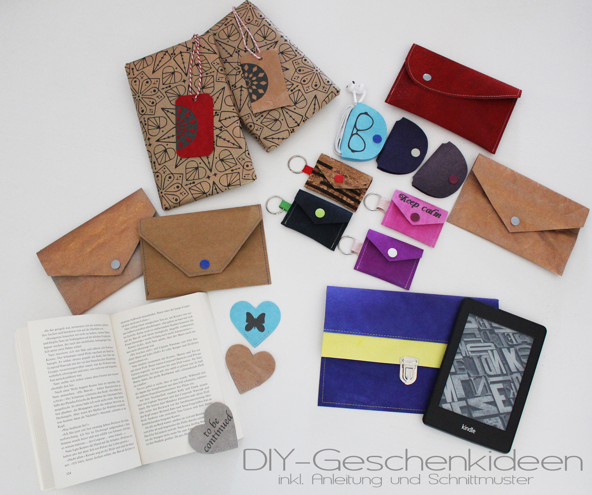 Schnelle Geschenke
 Schnelle DIY Geschenke aus SnapPap Colartex und Korkstoff