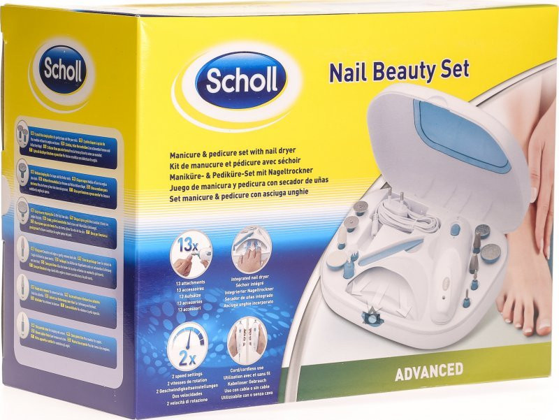 Scholl Maniküre Pediküre Set Aldi
 Scholl Nail Beauty Manicure Pedicure Set in der Adler Apotheke