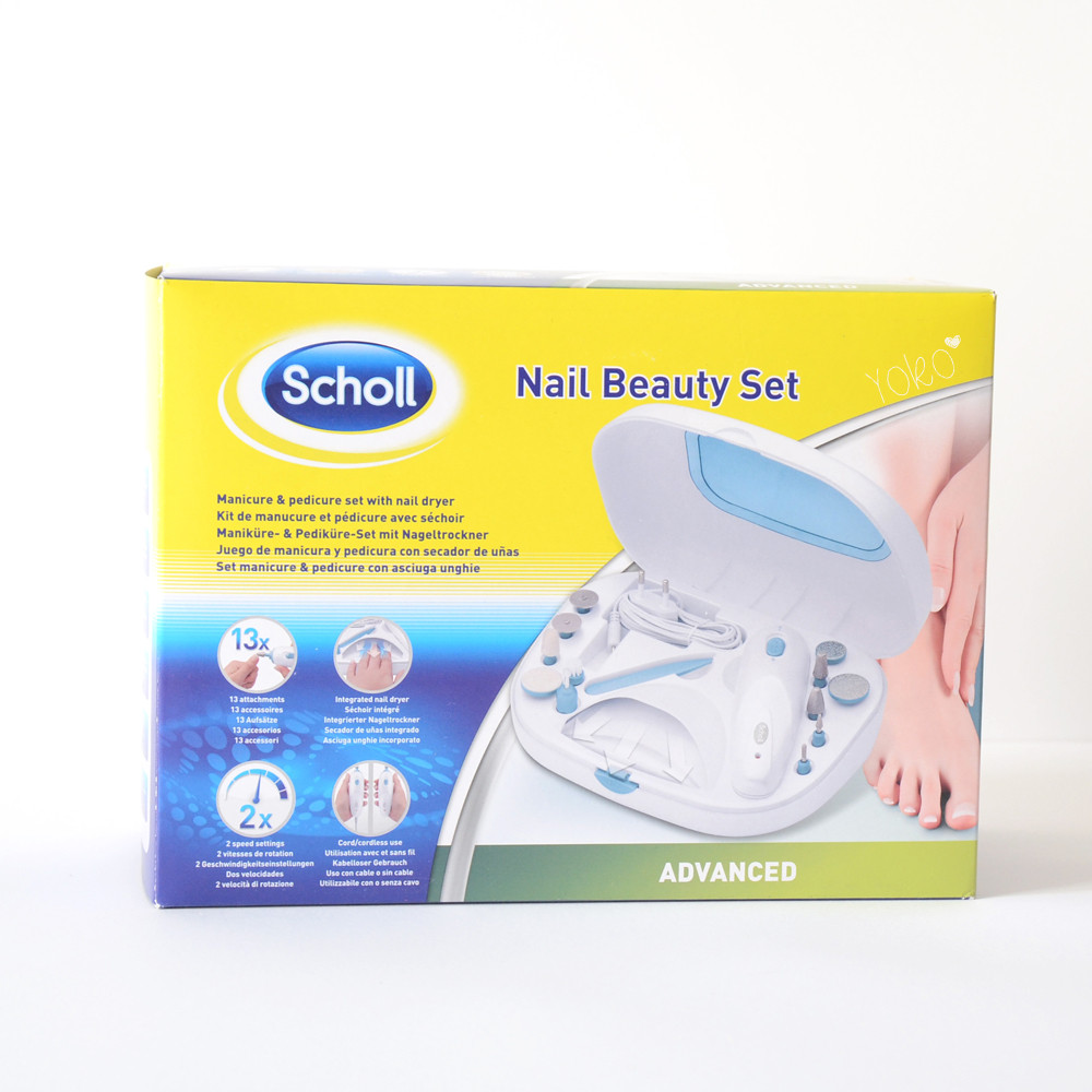 Scholl Maniküre Pediküre Set Aldi
 Scholl Nail Beauty Set Concours sur Youtube