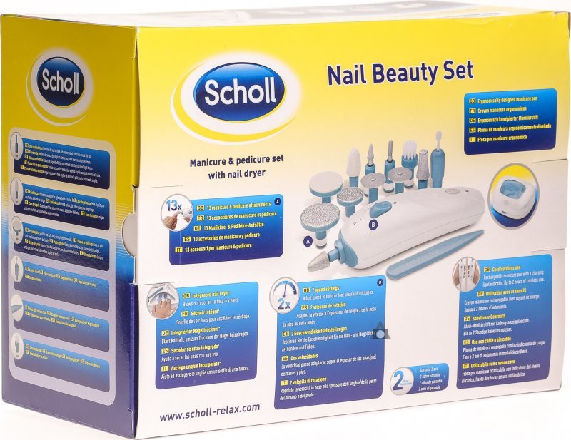 Scholl Maniküre Pediküre Set Aldi
 Scholl Nail Beauty Manicure Pedicure Set in der Adler Apotheke