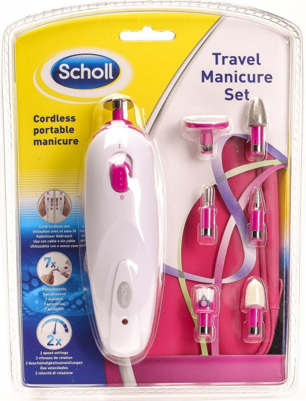 Scholl Maniküre Set
 Scholl Travel Manicure Set Pink in der Adler Apotheke