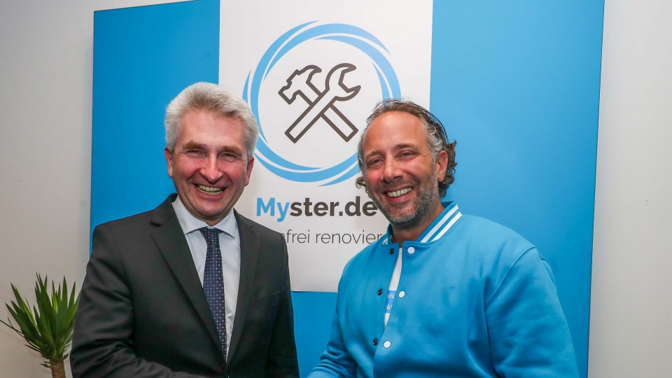 Schütze Handwerk
 Start ups im Handwerk Minister Pinkwart besucht Myster in