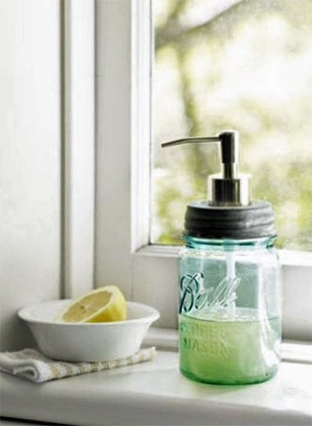 Seifenspender Diy
 Mason Jar DIY Ideen Seifenspender