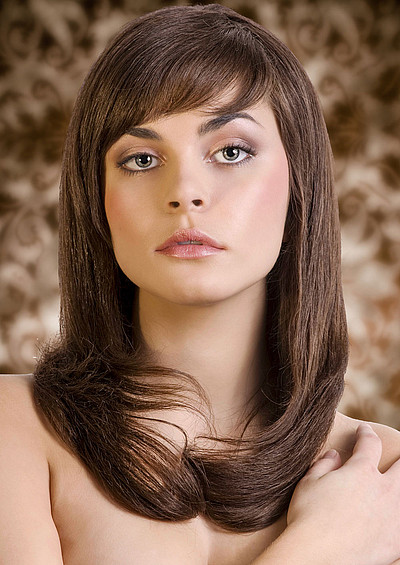 Seitenpony Frisuren
 Schicke Frisur für lange Haare mit kurzem Seitenpony