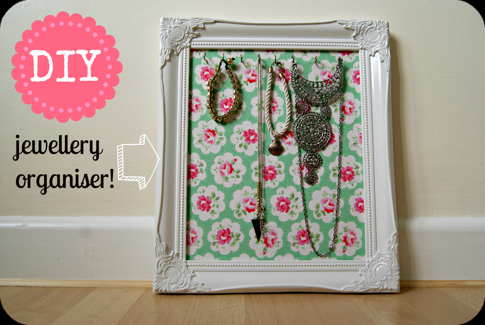 Shabby Chic Diy
 DIY shabby chic jewellery organiser