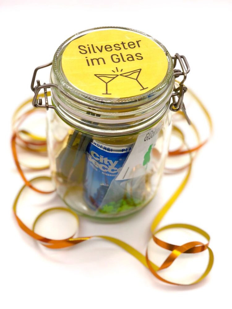 Silvester Geschenke
 DIY Idee für ein einfaches Gastgeschenk oder Silvester