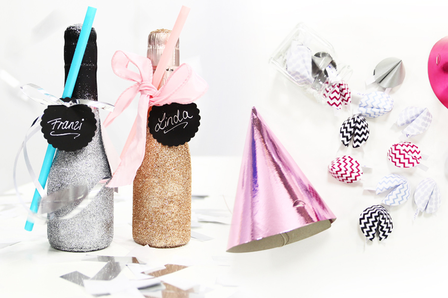 Silvester Geschenke
 Silvester DIY Individuelle Glücksbringer und Geschenkideen