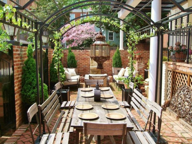 Sitzecke Garten
 Sitzecke im Garten gestalten – 75 Essplätze im Freien