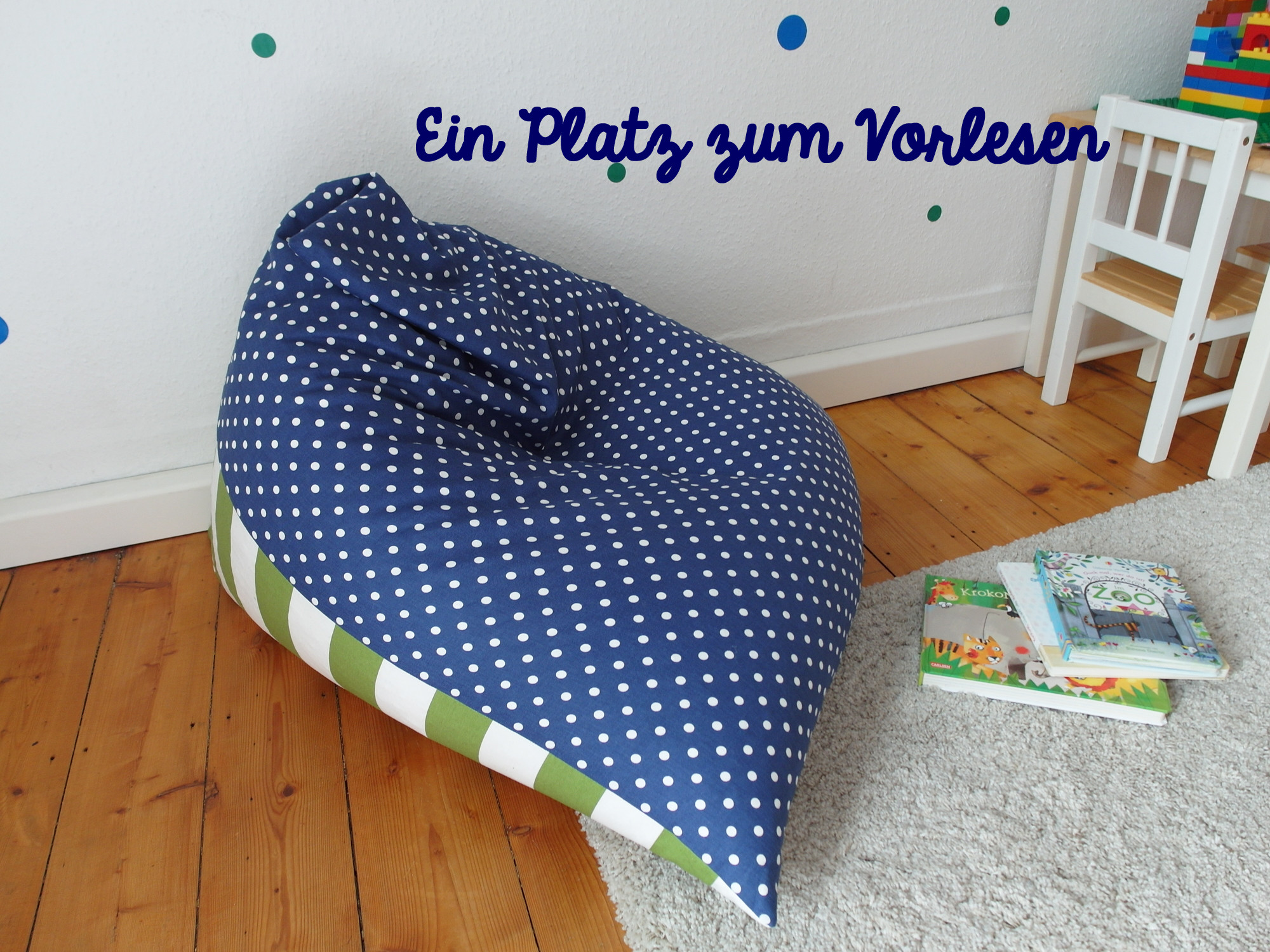 Sitzsack Diy
 Ein Platz zum Vorlesen