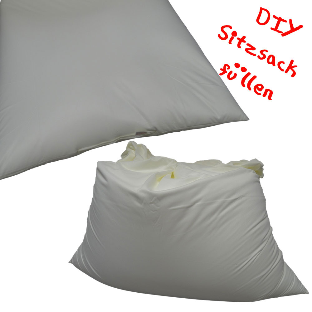 Sitzsack Diy
 DIY Sitzsack füllen mit QSack Sitzsack Innenhülle mit Füllung