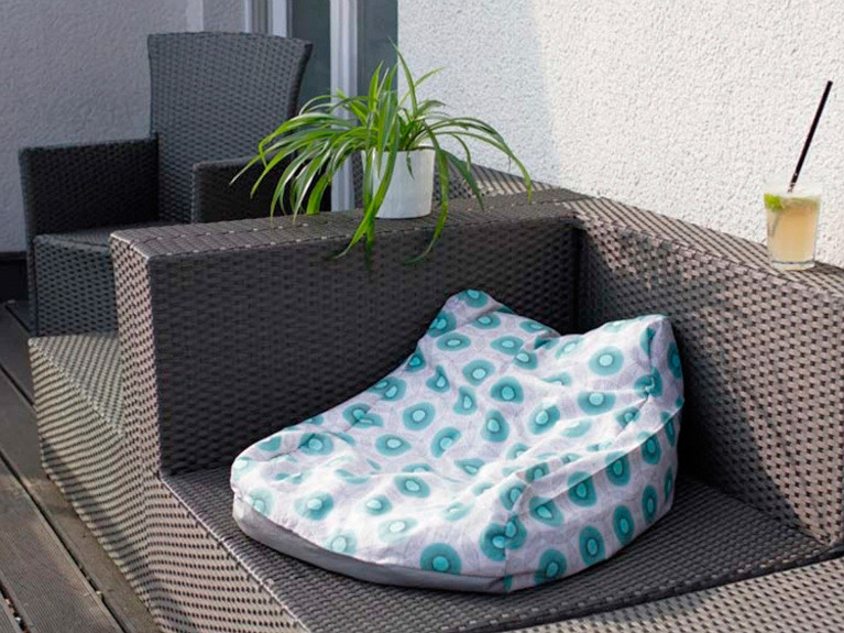 Sitzsack Diy
 Sitzsack mit Lehne nähen