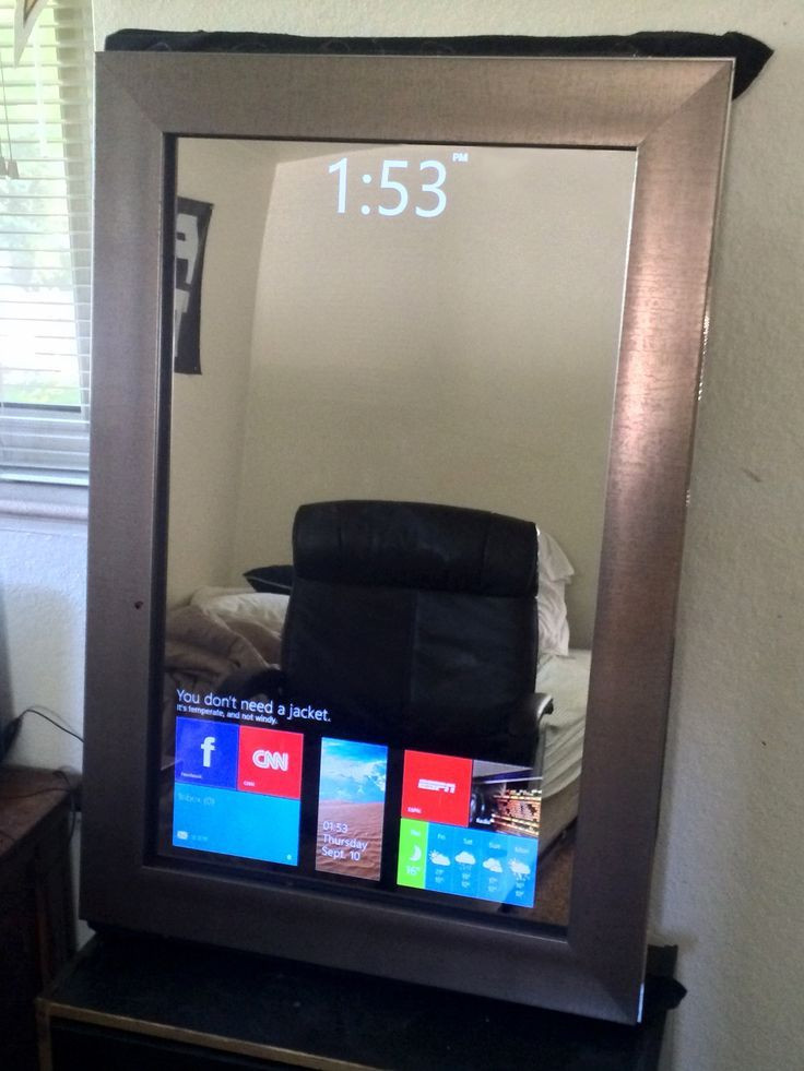 Smart Mirror Diy
 Smart Mirror for 79$