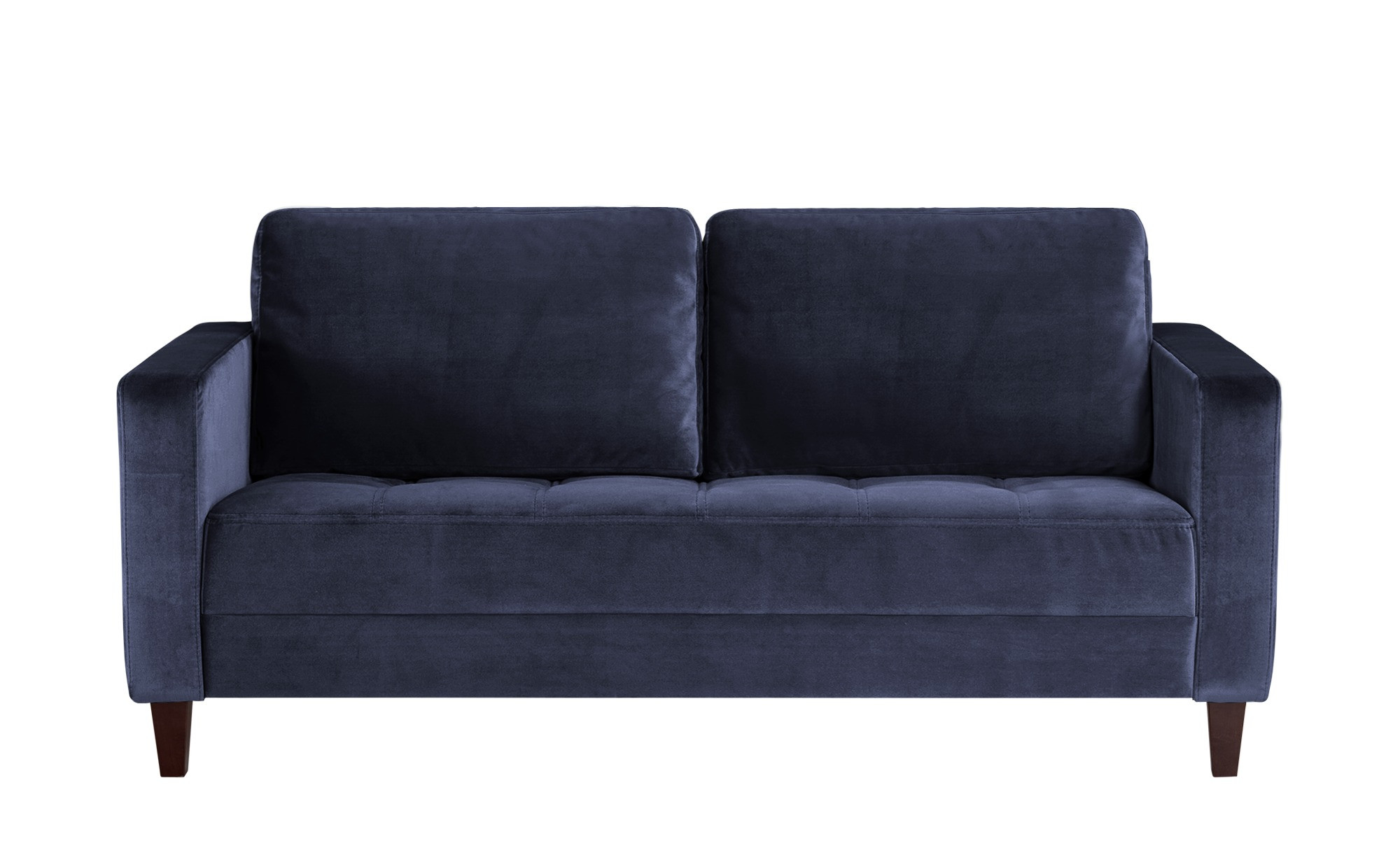 Sofa Blau
 smart Sofa blau Mikrofaser Geradine