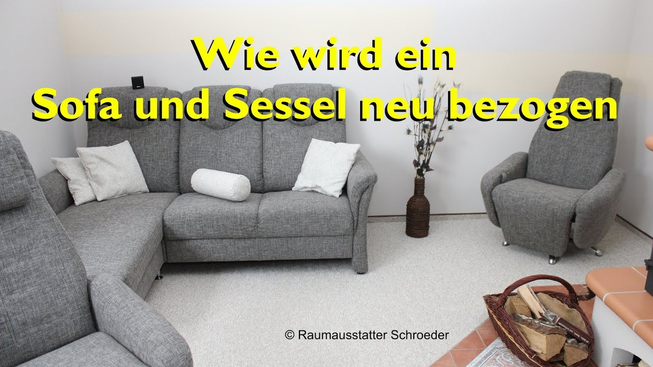 Sofa Neu Beziehen
 Sofa und Sessel neu beziehen polstern Couch