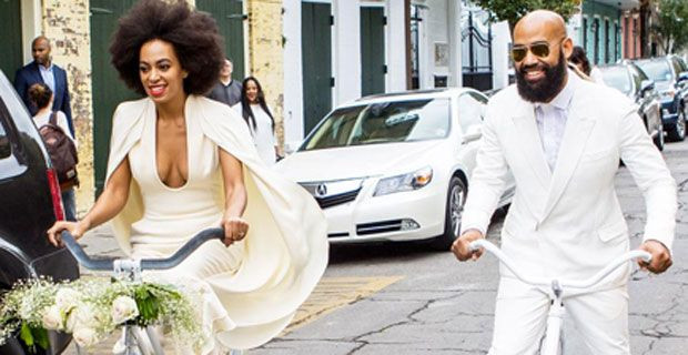 Solange Knowles Hochzeit
 Schwester von Beyoncé Knowles radelt zur Hochzeit