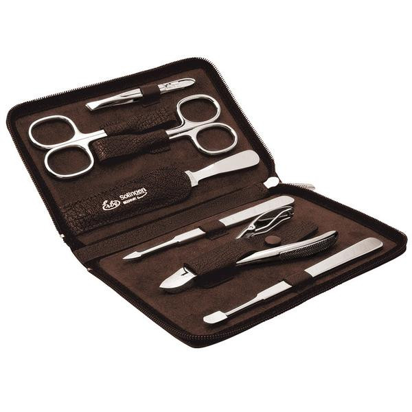 Solingen Maniküre Set
 Erbe Solingen 7 Piece Manicure Set Water Buffalo Leather