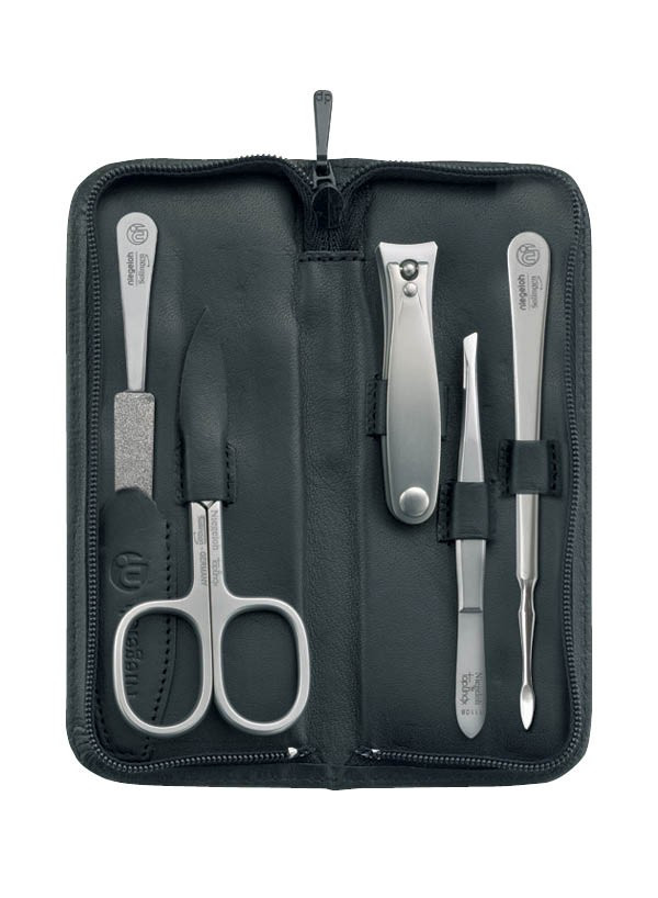 Solingen Maniküre Set
 Niegeloh Nevada M Leather Manicure Set Solingen Nail