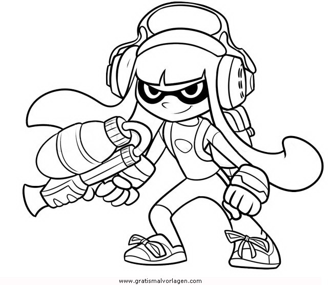 Splatoon Ausmalbilder
 splatoon 01 gratis Malvorlage in Beliebt13 Diverse