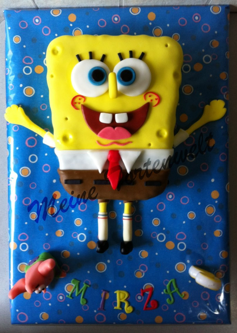 Spongebob Kuchen
 Meine Tortenwelt Spongebob Torte