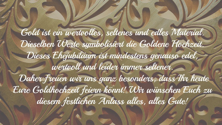 Spruch Zur Goldenen Hochzeit
 Gedicht hochzeit poetisch – Beliebte Hochzeitstraditionen 2018