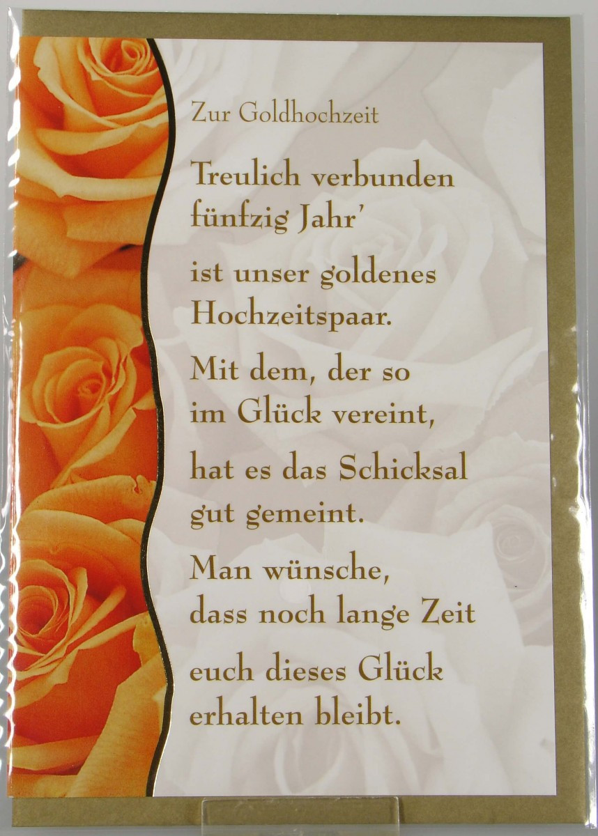 Spruch Zur Goldenen Hochzeit
 Sprueche Goldenen Hochzeit Eltern Kostenlos sprüche Zur